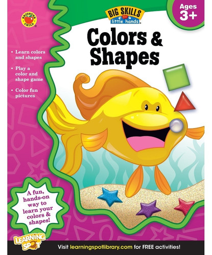 Colors & Shapes Workbook | Terrific Teaching To