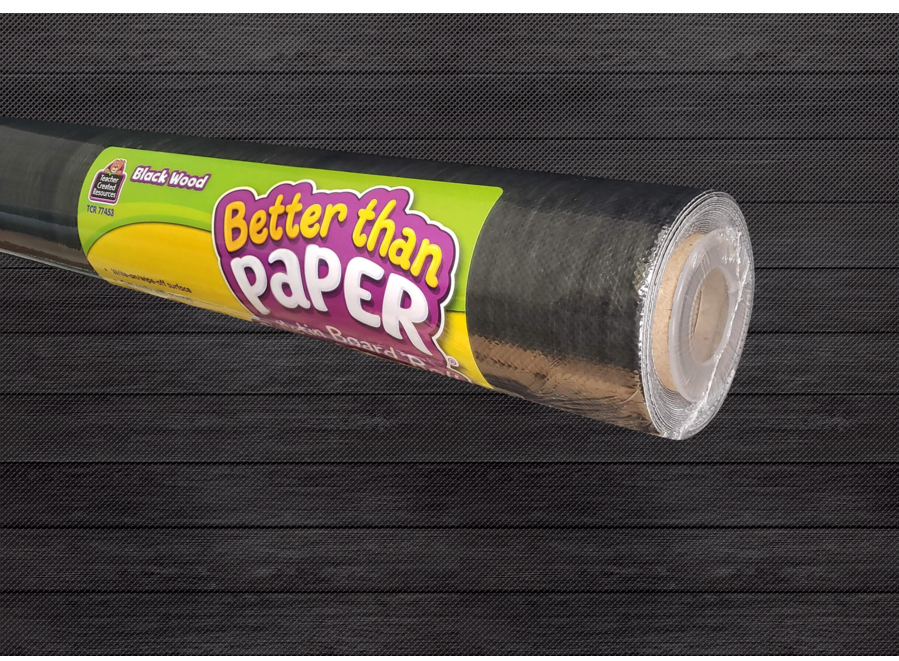 Black Wood Better Than Paper