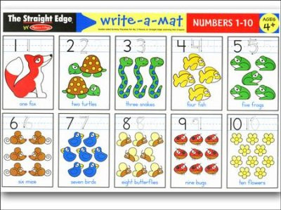 LEARNING MAT NUMBERS 1-10 | Terrific Teaching To