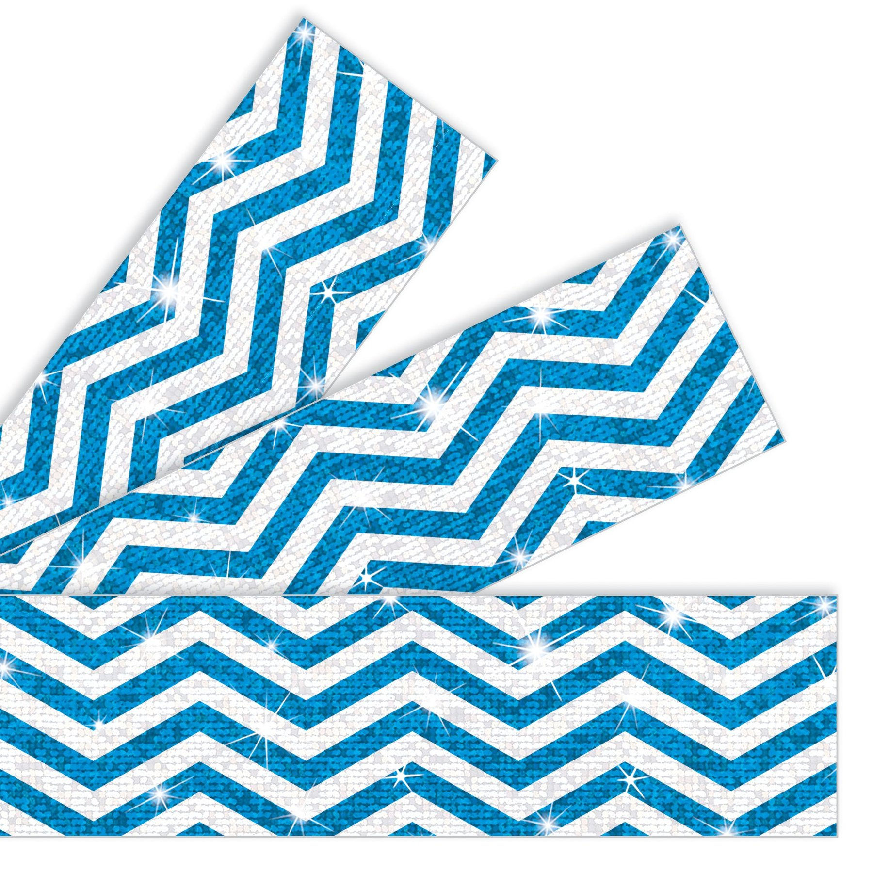 Looking Sharp Blue Bolder Borders® – Sparkle Plus