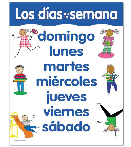 how many days you work in spanish