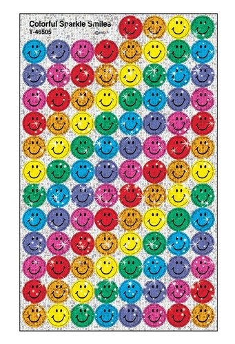 Colorful Smiles Stickers – Sparkle | Terrific Teaching To
