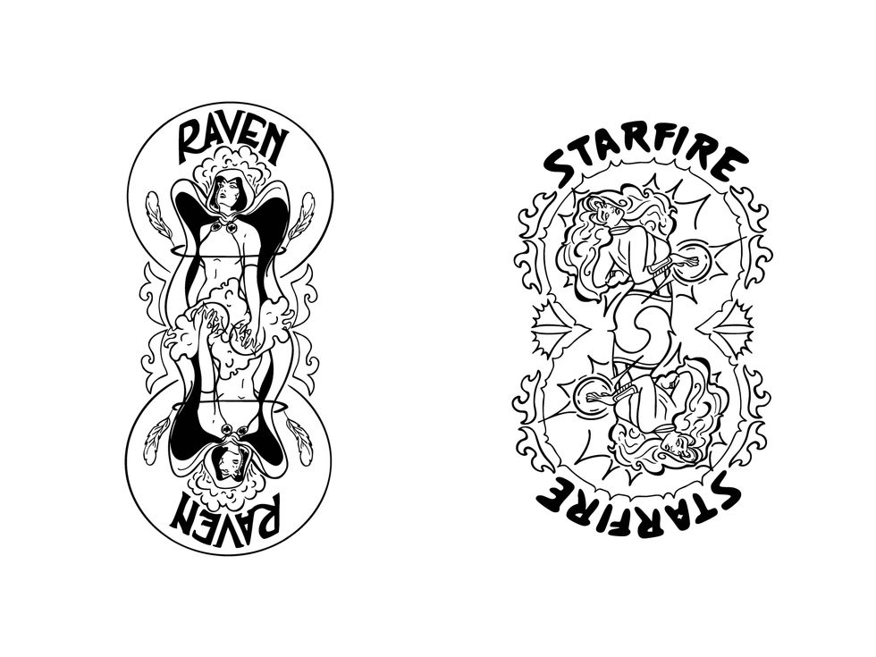 Card seperation - black