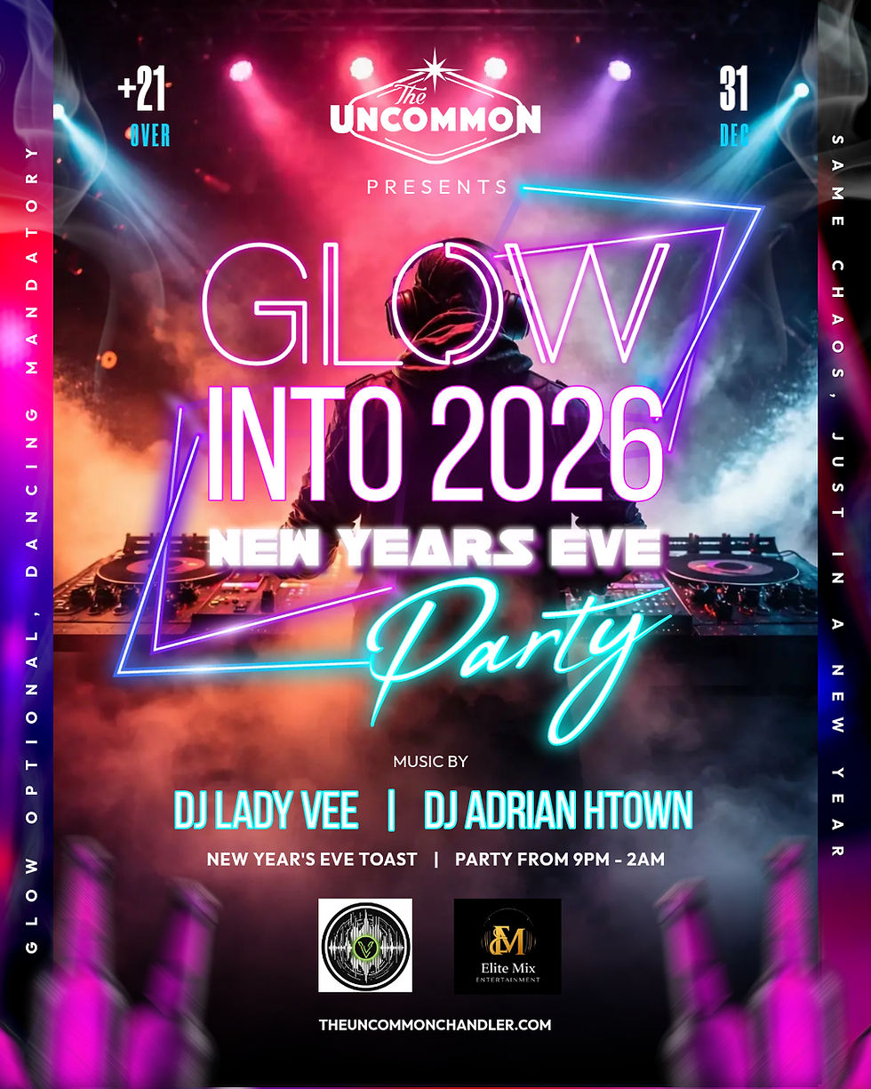 GLOW INTO 2026 NYE PARTY