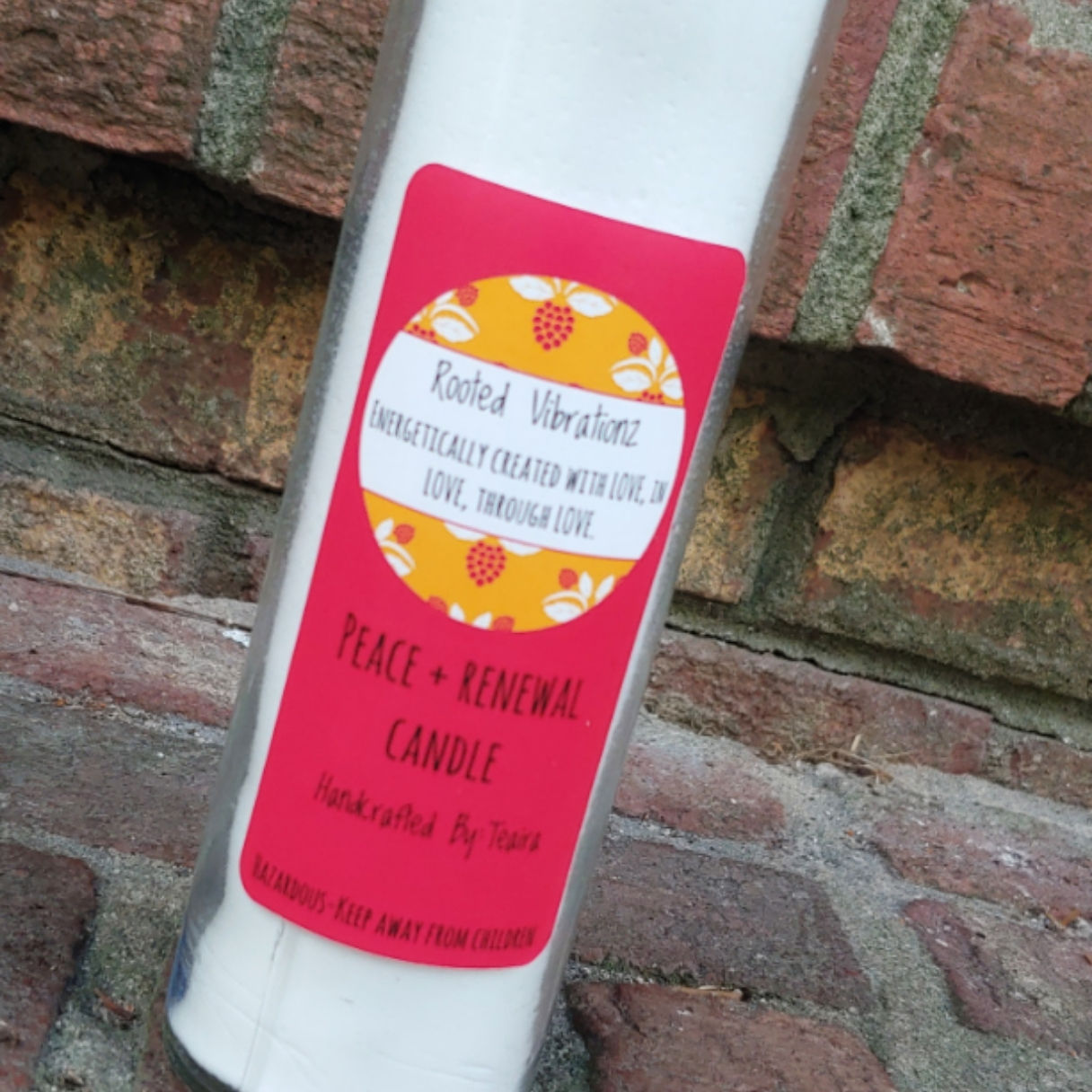 Peace + Renewal Candle