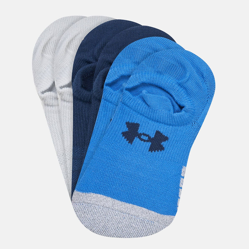 UNDER ARMOUR HeatGear® Ultra Low Tab Socks (3 Pack)