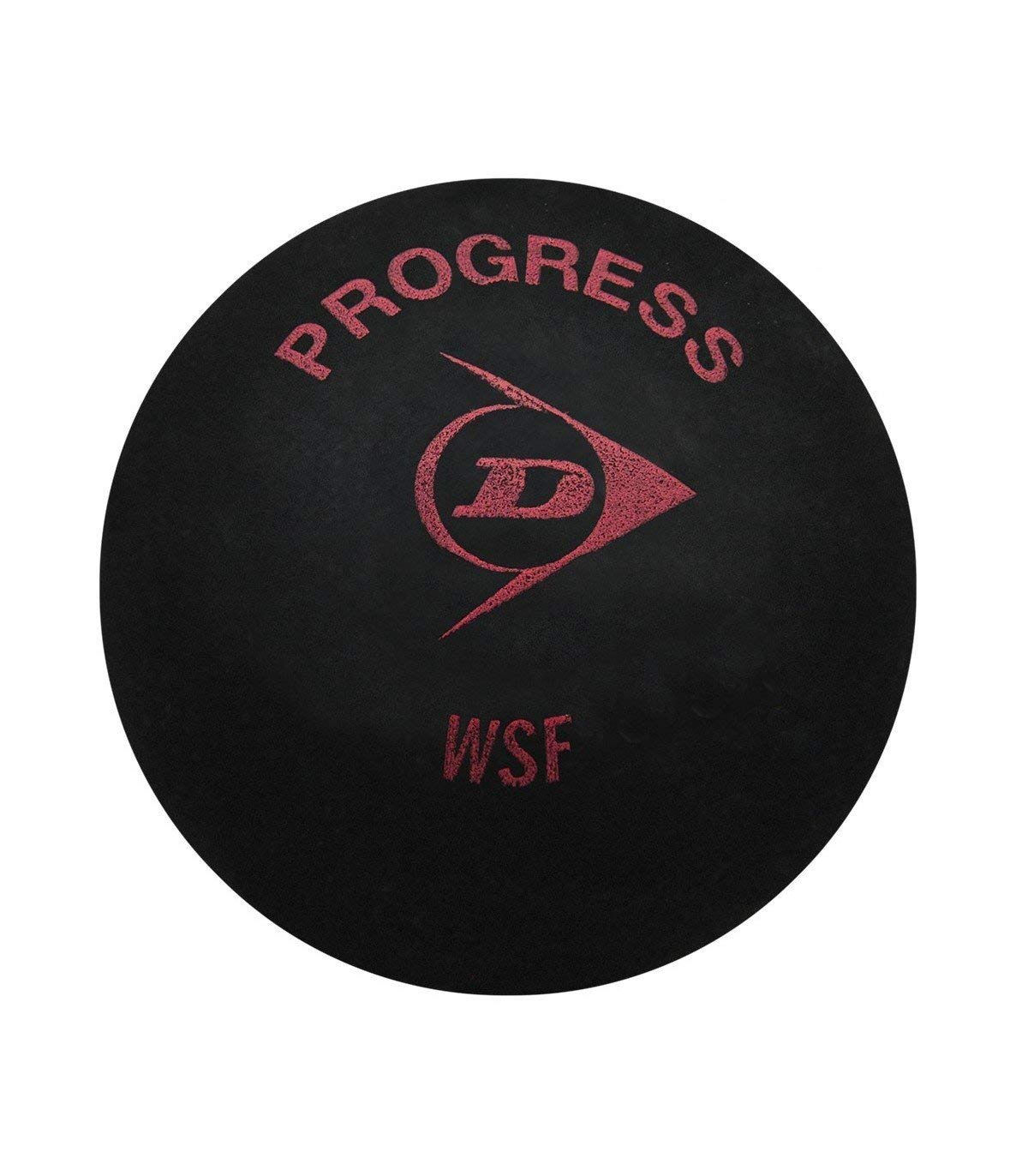 Dunlop Progress 12X 1BBX Squash Ball, Multicolour
