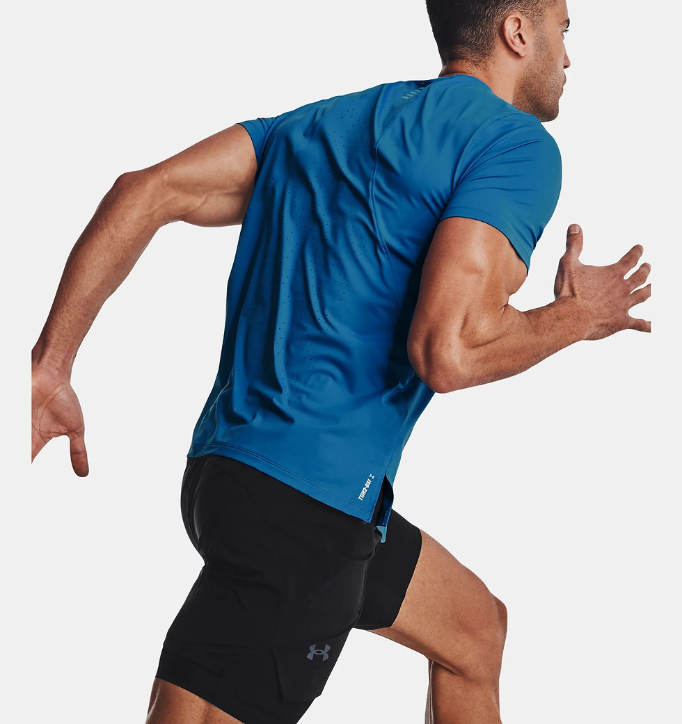 Men's UA Iso-Chill Run Laser T-Shirt