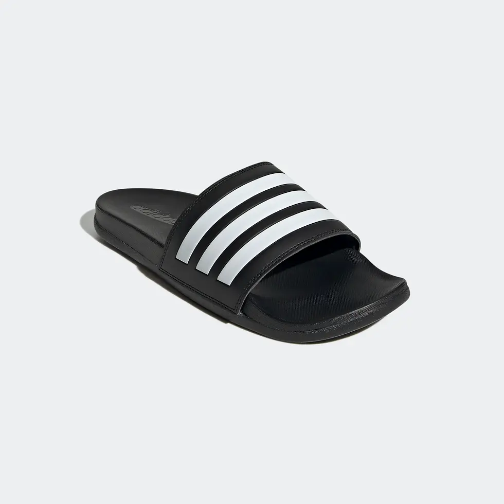 Thumbnail: ADILETTE COMFORT SLIDES Core Black / Cloud White / Core Black