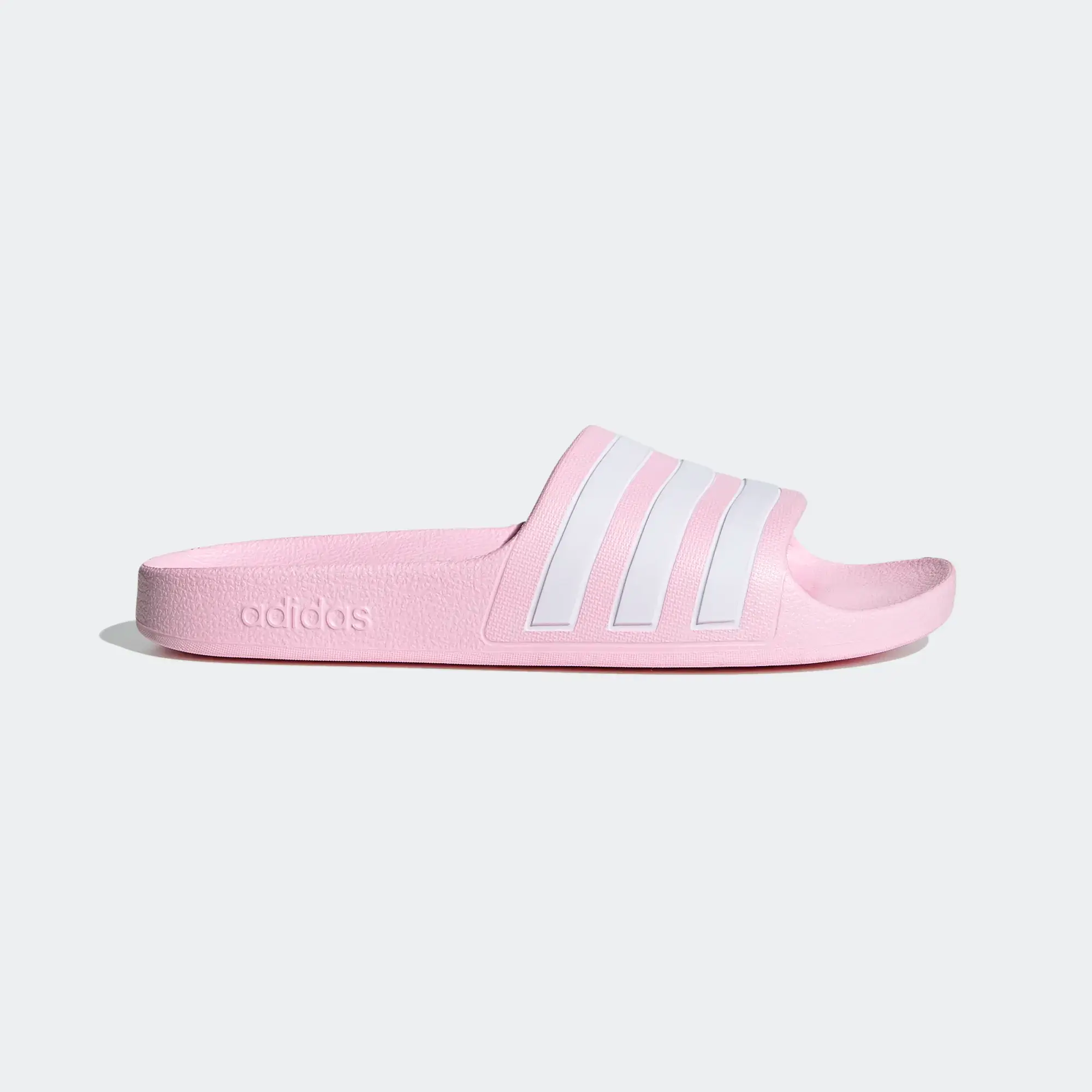 ADILETTE AQUA SLIDES Clear Pink / Cloud White / Clear Pink
