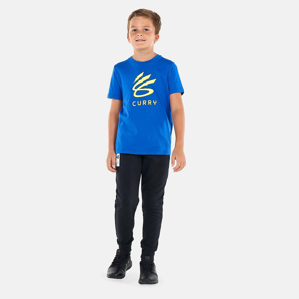 Thumbnail: UNDER ARMOUR Kids' Curry Lightning Logo T-Shirt
