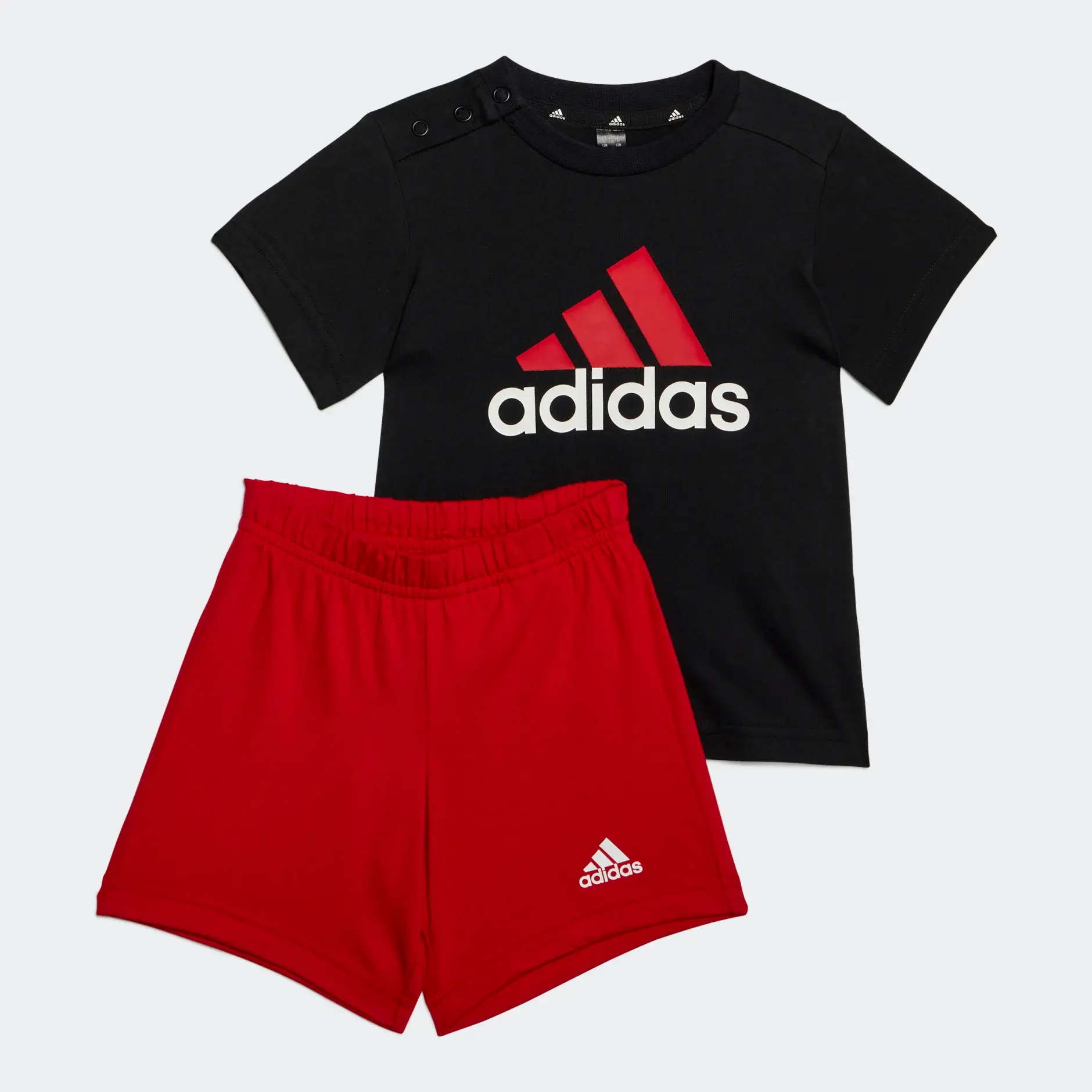 ESSENTIALS ORGANIC COTTON TEE AND SHORTS Set