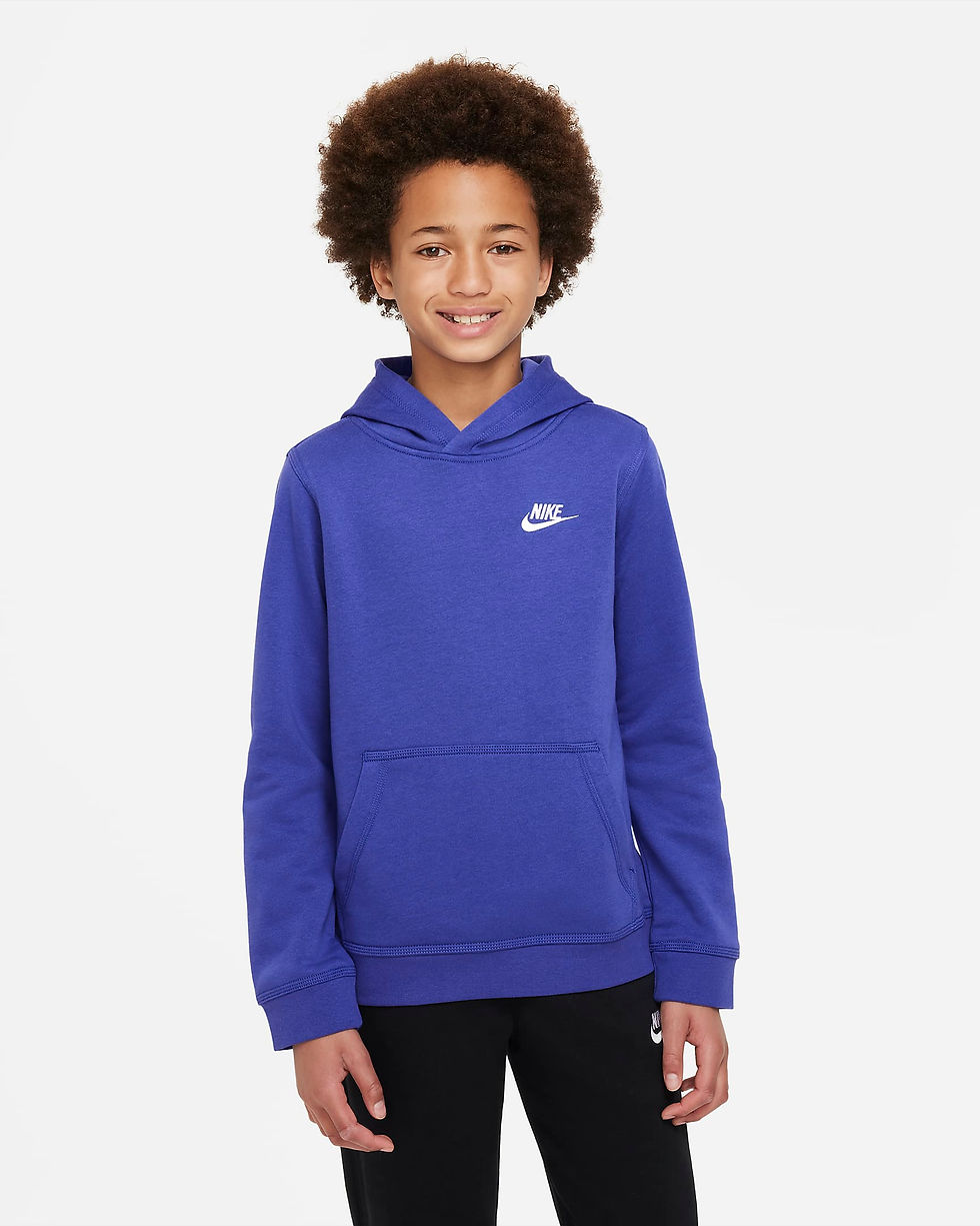 Nike Sportswear Club Older Kids' Pullover Hoodie