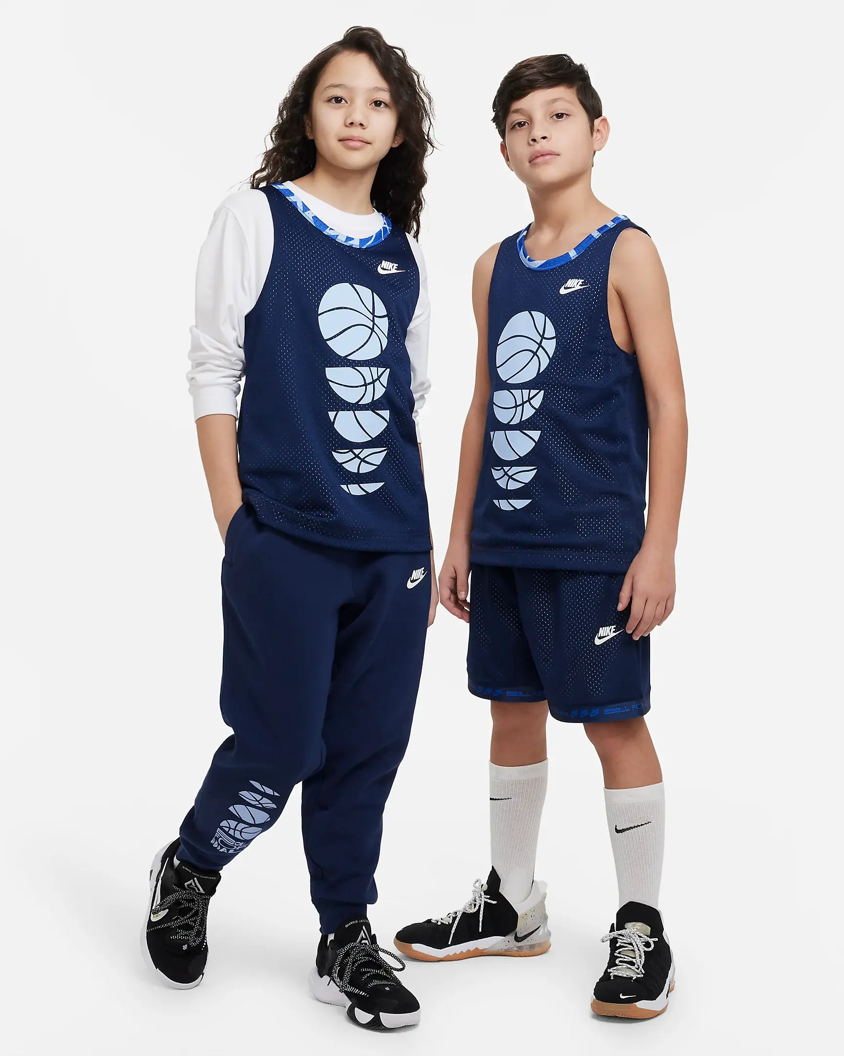 Nike Culture of Basketball Big Kids' Reversible Basketball Jersey