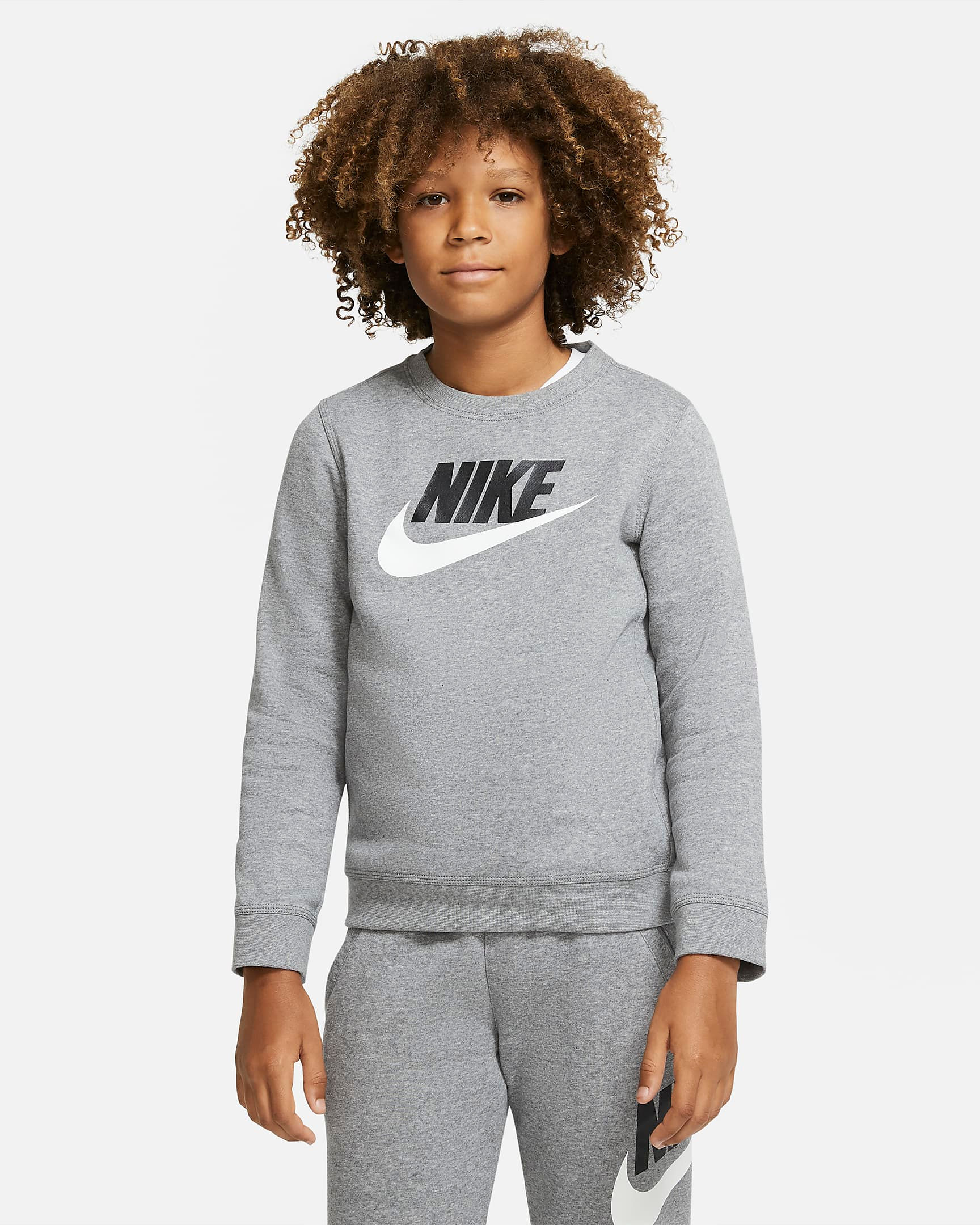 Nike Sportswear Club Fleece Older Kids' (Boys') Crew