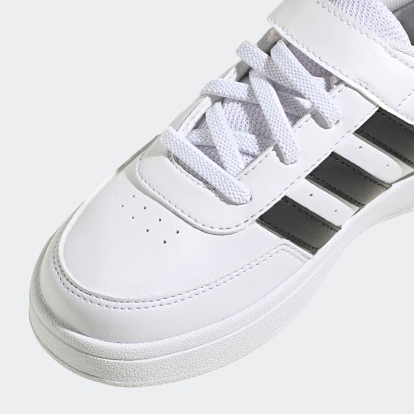 الصورة المصغرة: BREAKNET LIFESTYLE COURT ELASTIC LACE AND TOP STRAP SHOES Cloud White / Core B