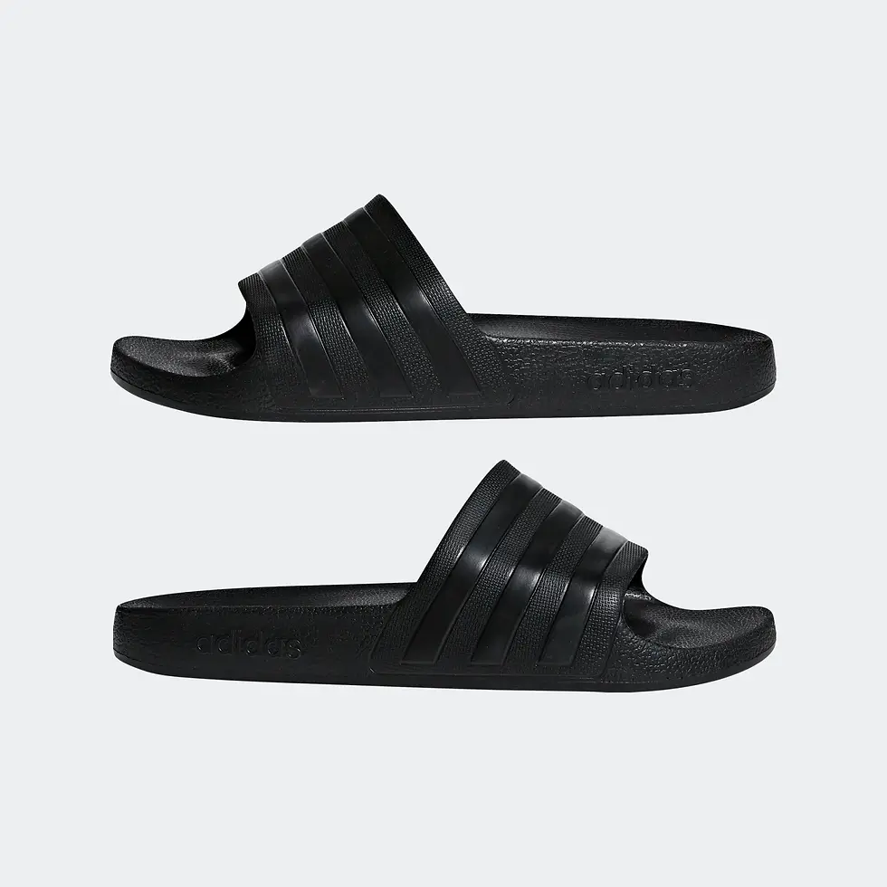 الصورة المصغرة: ADILETTE AQUA SLIDES Core Black / Core Black / Core Black