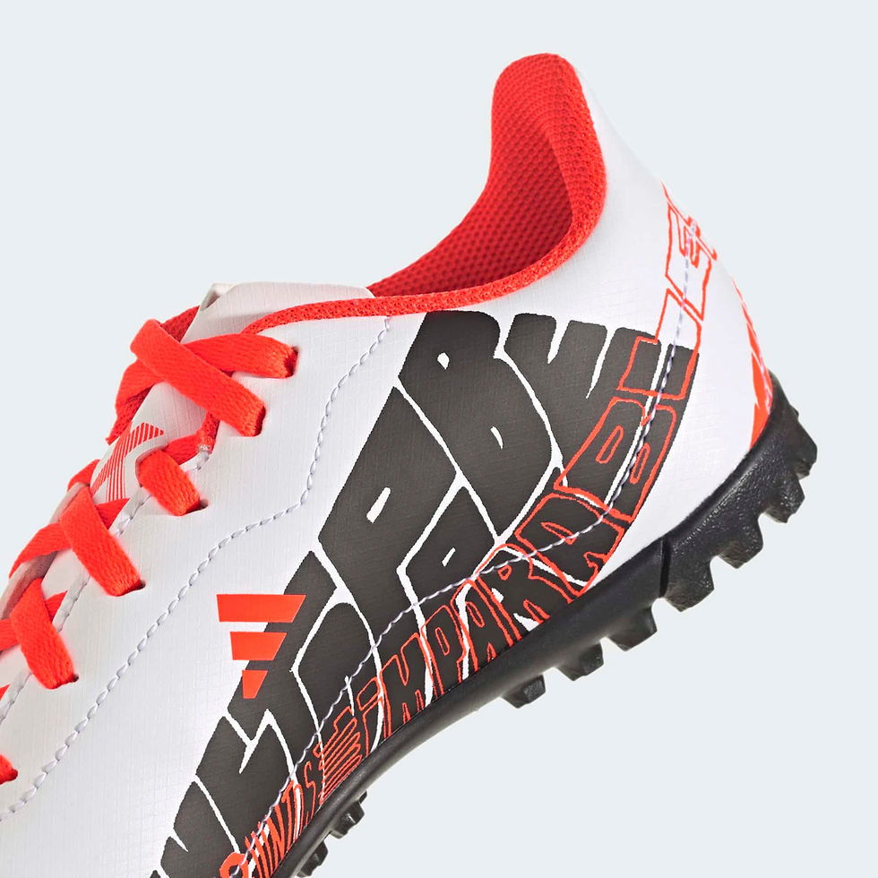 الصورة المصغرة: X SPEEDPORTAL MESSI.4 TURF BOOTS Cloud White / Core Black / Solar Red