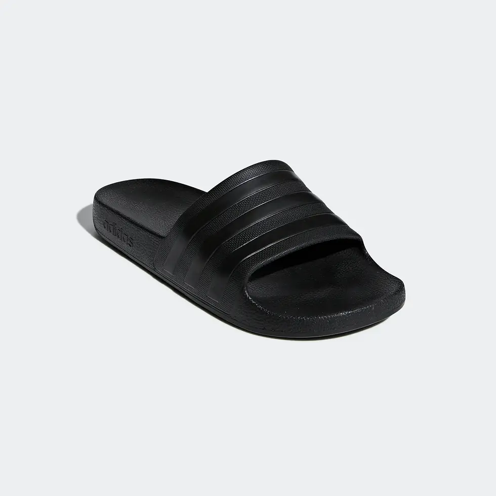الصورة المصغرة: ADILETTE AQUA SLIDES Core Black / Core Black / Core Black