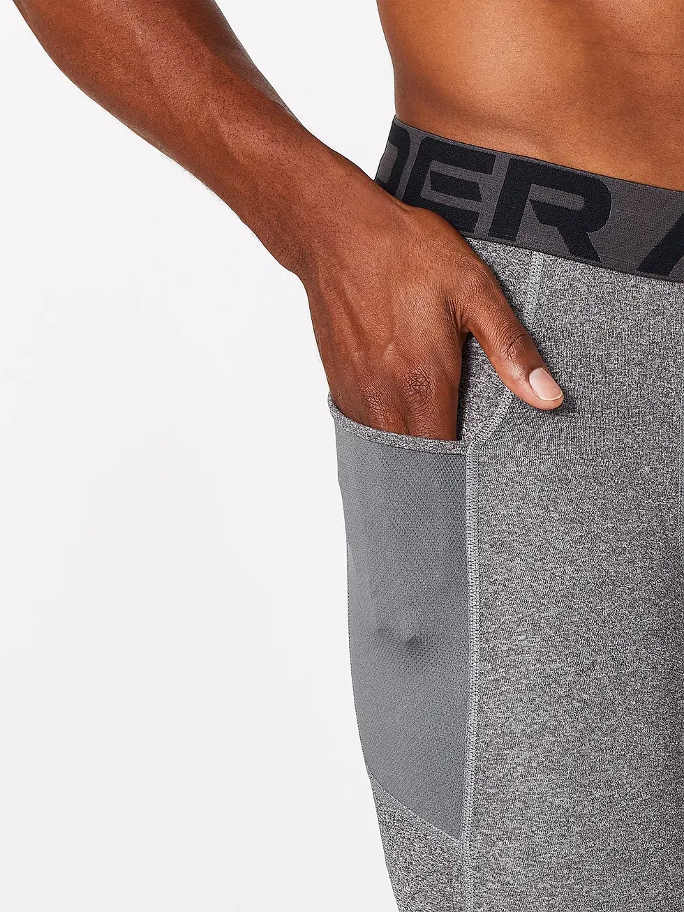 الصورة المصغرة: Under Armour Men's ColdGear Armour Leggings Charcoal
