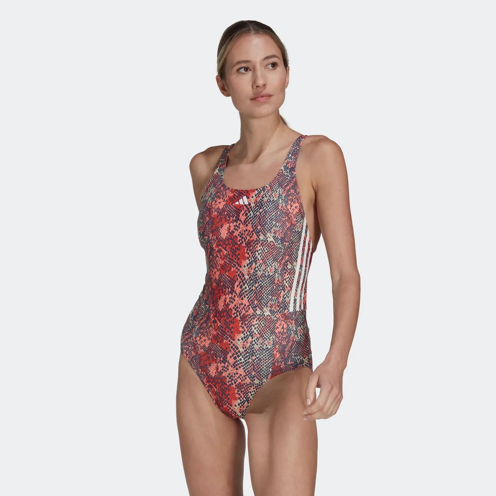 3-STRIPES GRAPHIC SWIMSUIT