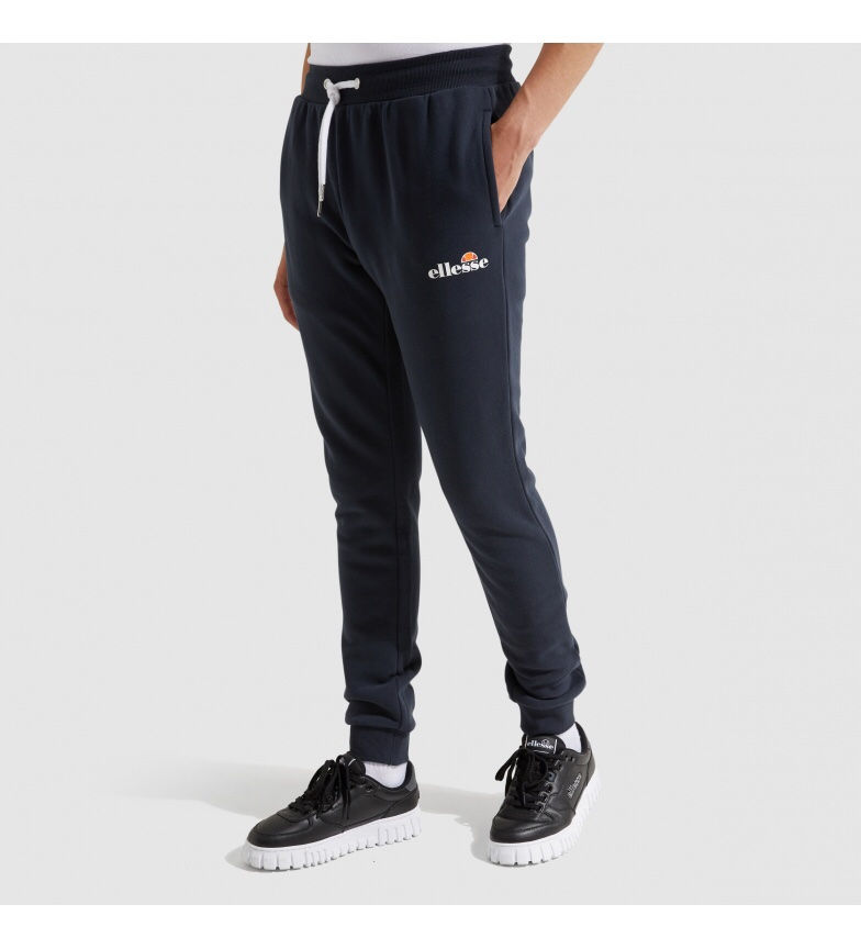 Jogging pants in dark blue granite