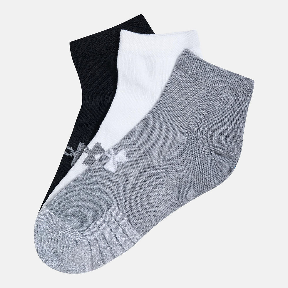 UNDER ARMOUR HeatGear® Low Cut Socks (3 Pairs)