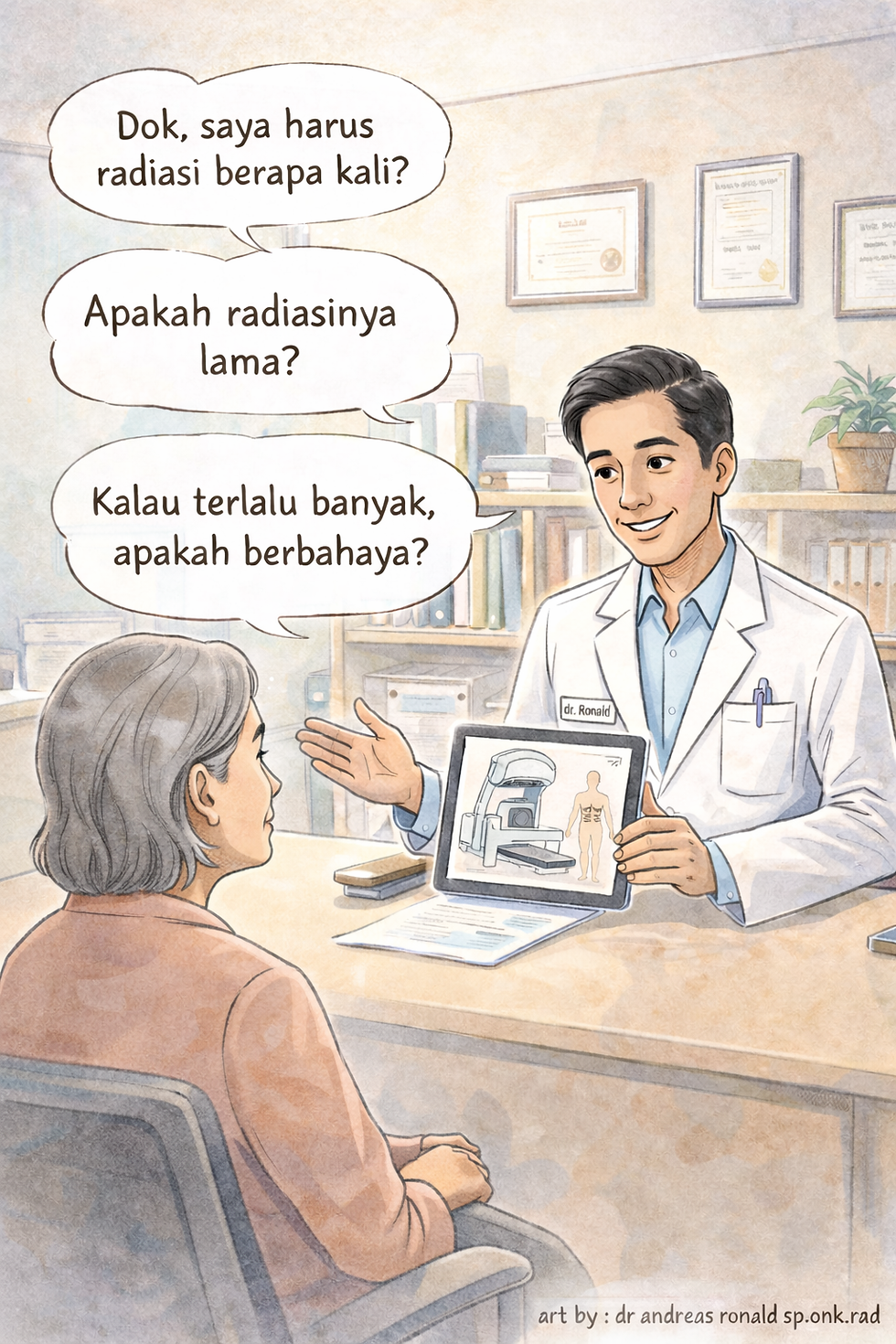 Berapa Kali Radiasi untuk Kanker Serviks?