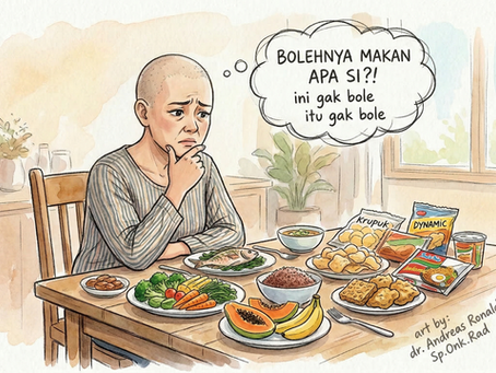 Sakit Kanker, harus makan apa ?