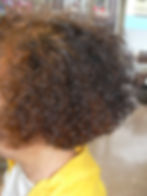 高野台からご来店のK様クデーションスタイルのハードパーマ似合います