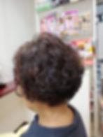 江原町からご来店のO様カット&ヘナカラー ブラック&ナチュラル 1:1