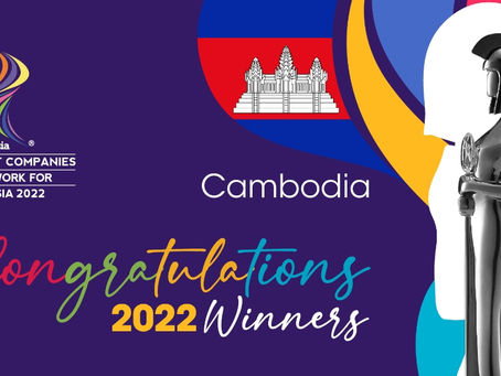 14 Cambodian Companies Honored as Best Companies to Work for in Asia 2022