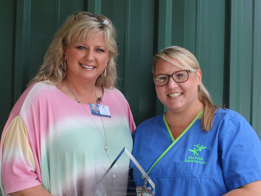 Employee of the Quarter Award: Emily Barrett, COTA & DOR - Pearl River County Hospital & NH