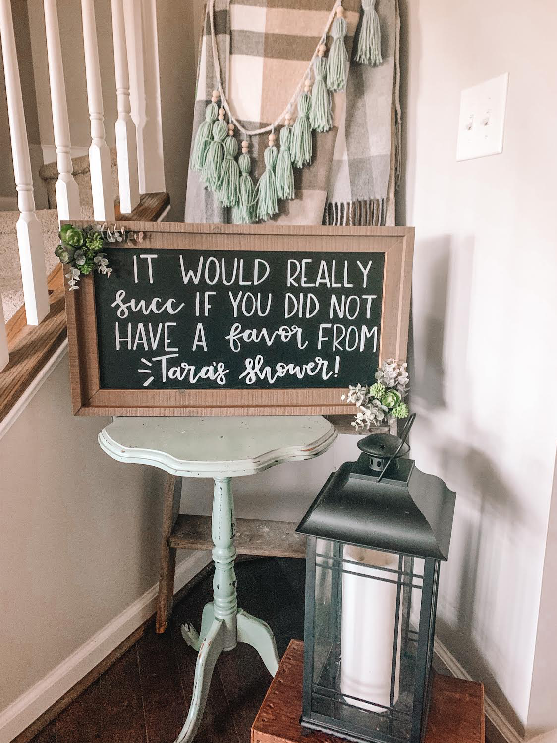 Custom Chalkboard Sign