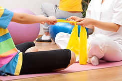 Physiotherapie-Sitzung