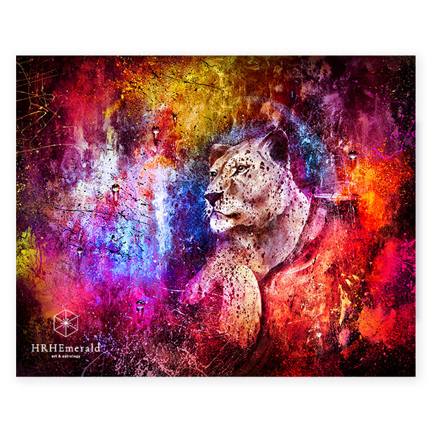Thumbnail: Painting "Lioness"