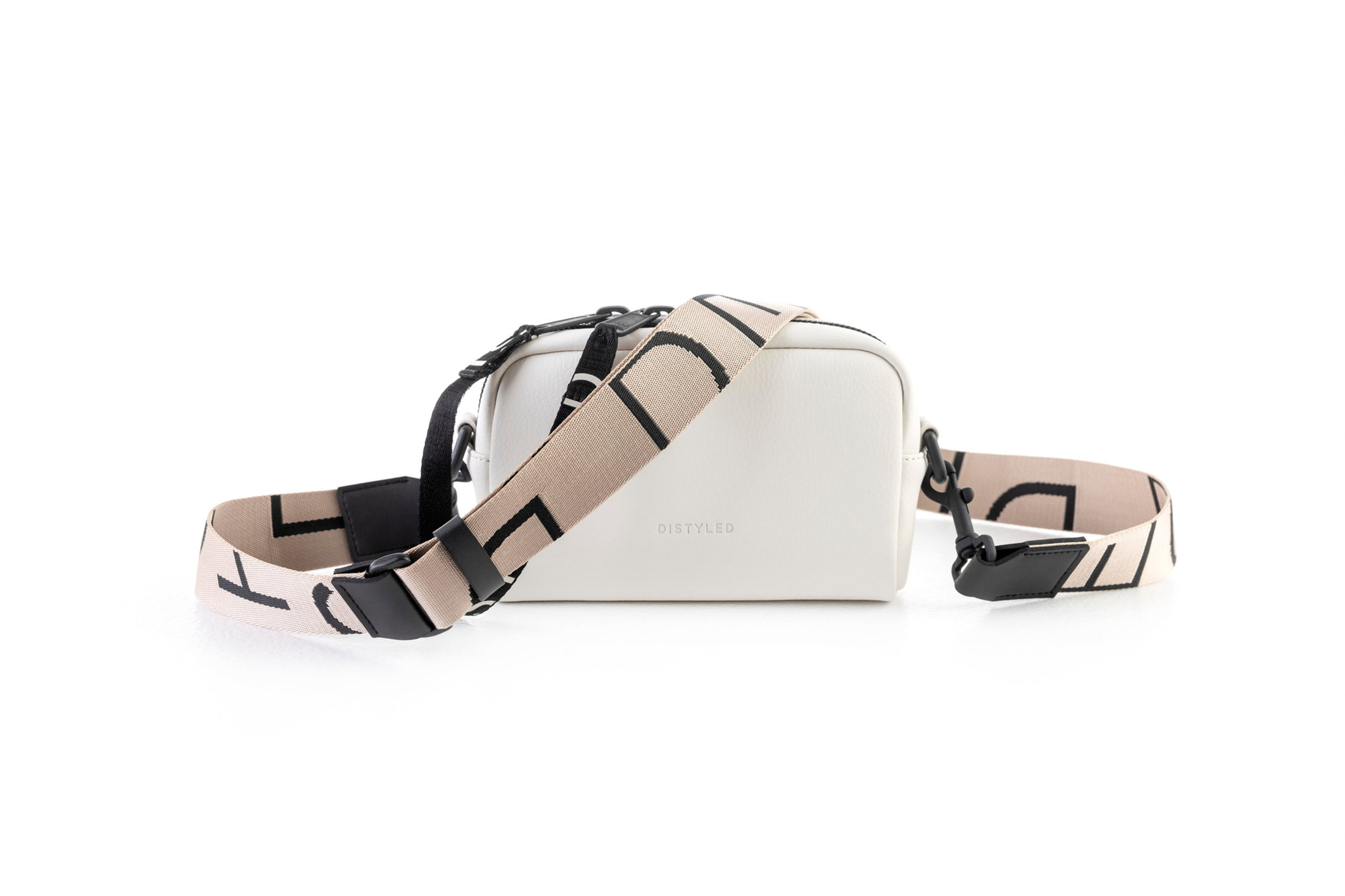 Fotoaparato krepšys, mažas / su logotipo dirželiu