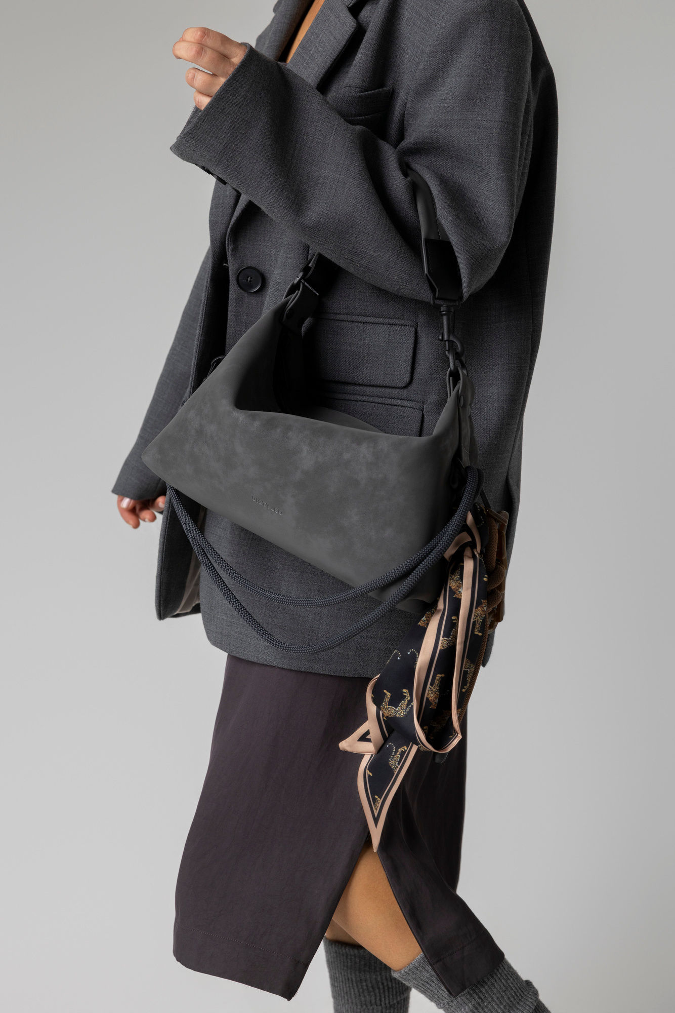 Hobo bag, big/ Short strap