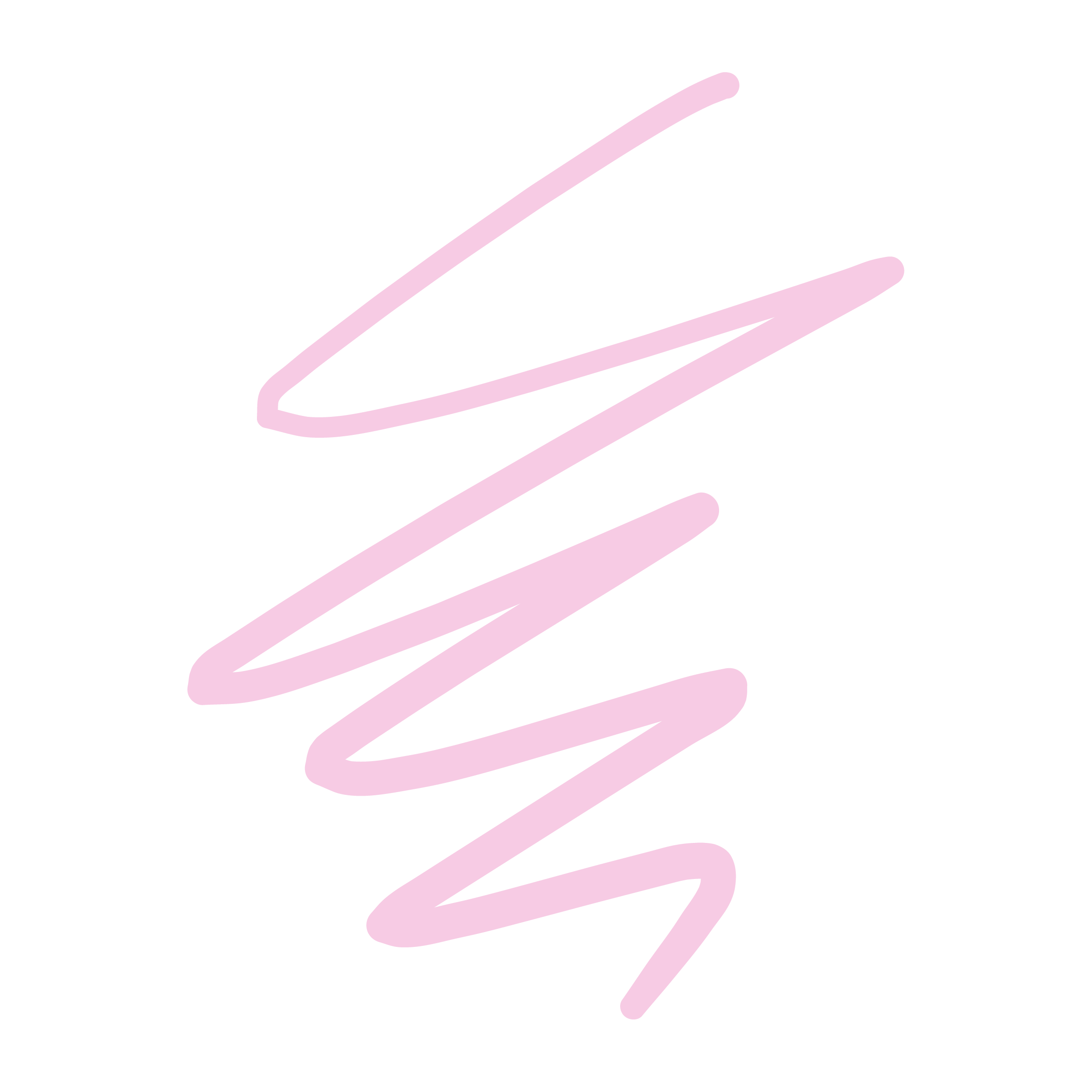 Pink squiggle