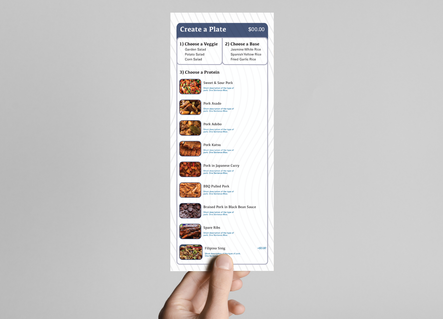 Menu Thin Page Back