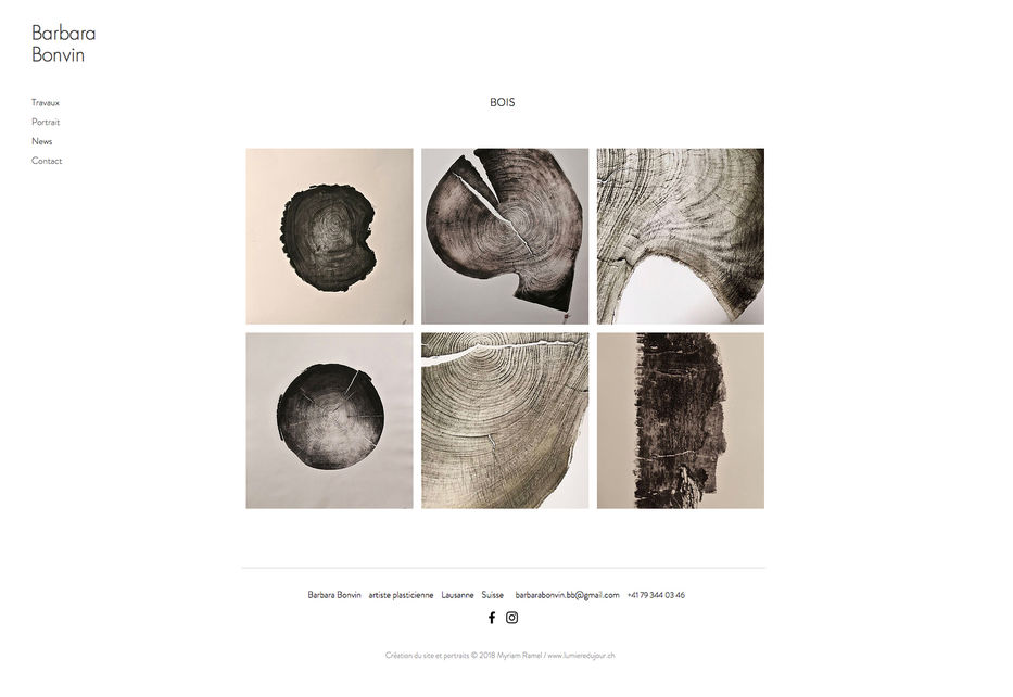 Conception de site web pour artistes et galeries d’art. Webdesign optimisé pour la promotion des œuvres artistiques. Lausanne, Vevey et Montreux