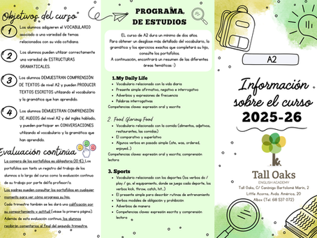 Programación didáctica a2