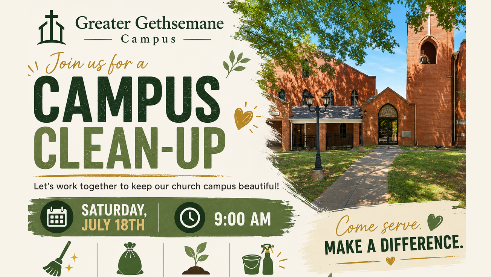 CAMPUS CLEAN-UP!