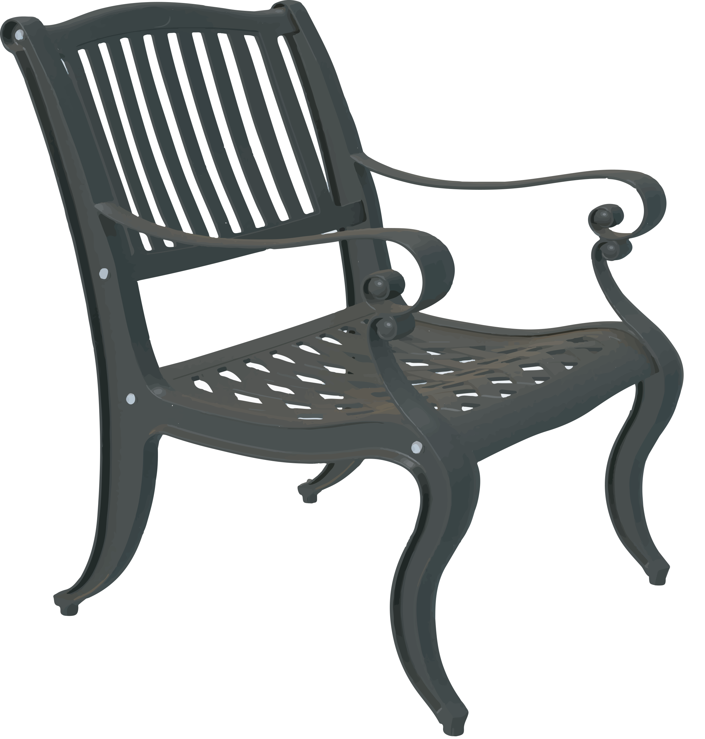 Ghế bành thấp - Low armchair