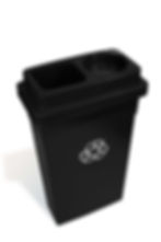 Thumbnail: PourAway 23 Polyethylene Lid and Tank Set  *Trash cans not included*
