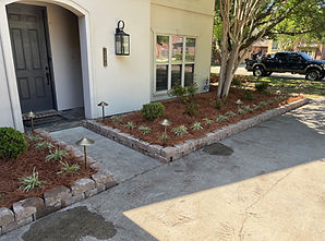 Landscape install in Ascension Parish