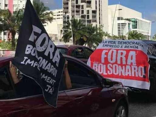 Em crise sanitária e financeira, capitais registram protestos pedindo impeachment de Bolsonaro