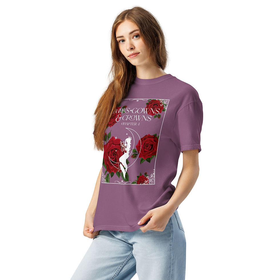 Thumbnail: Unisex garment-dyed heavyweight t-shirt