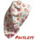 Thumbnail: Paisley Bouffant Style Scrub Cap