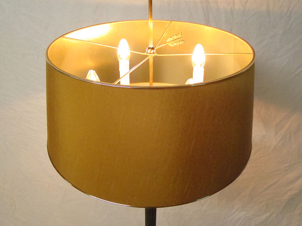 Thumbnail: Empire style ormolu floor lamp